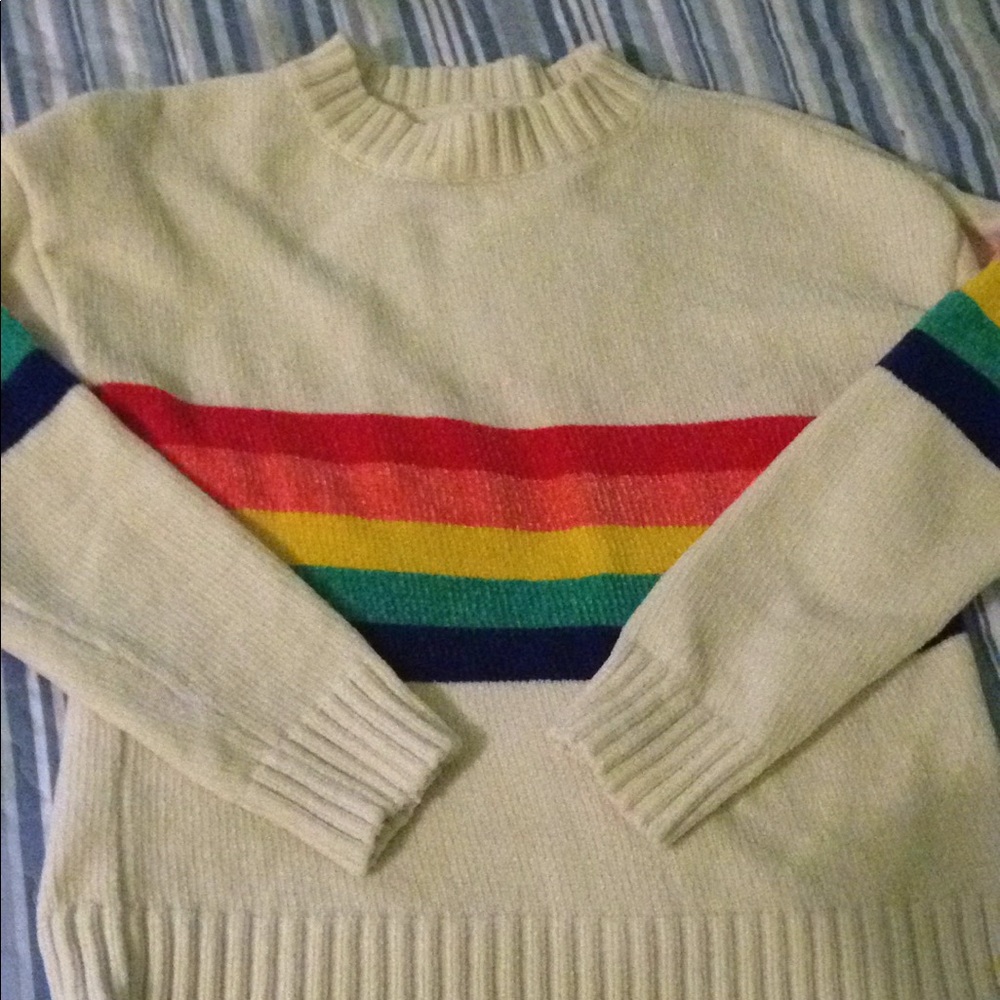 Rainbow long sleeve sweater/ shirt